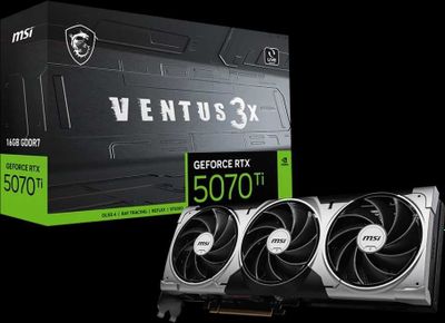 Видеокарта MSI GeForce RTX 5070 Ti VENTUS 3X OC