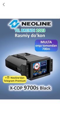 радар детектор neonline 9700s Wi-Fi black