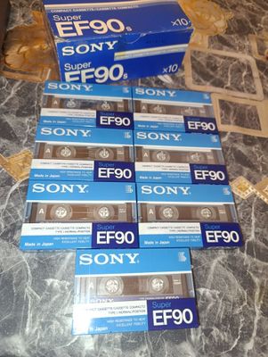 Абсолютно новые аудио кассеты SONY EF90, Япония