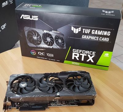 Продам Видеокарту RTX3080 10Gb asus tuf gaming