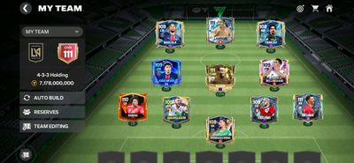FIFA AKAUNT 111 OVR  7.000 ALMAZ