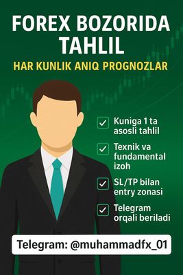 Forex Bozorida Tahlil – Har Kunlik Aniq Prognozlar
