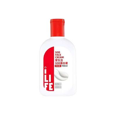 iLiFE Крем для лица с протеином и медом (SOD), 100мл
