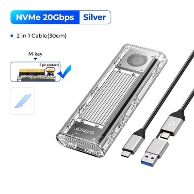 Корпус ORICO M.2 NVME 20Gbps