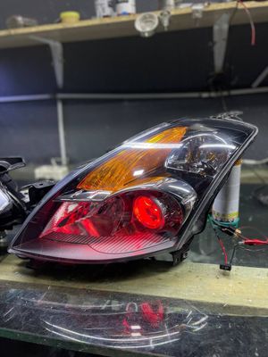 Nissan Altima tuning fara bi led