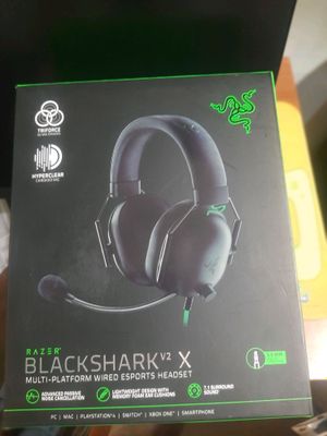 RAZER BLACKSHARK V2 X
3.5mm
7.1 surround sound
