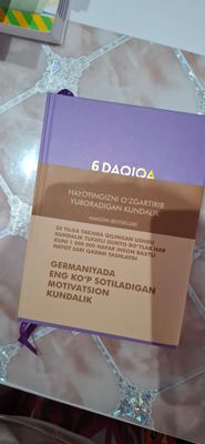 "Hayotingizni o'zgartiradigan 6 Dakota" – Siz kutgan kitob!