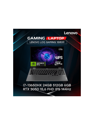 LENOVO GAMING I7-13650HX 24GB 512GB RTX 3050 144Hz