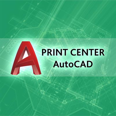 Центр печати AutoCAD