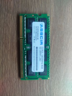 DDR3L- 1600MHz 8GB SO-DIMM 1.35v