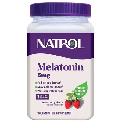 Natrol Sleep Melatonin 5 мг 180 мармеладки