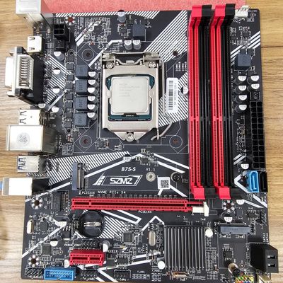 Материнская плата SZMZ B75-S + CoreI I7 3770