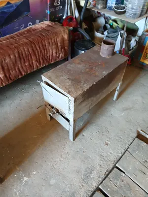 Temir pechka listing 3li Gaz, utinga