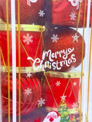 Yangi yil bezaklari va archa o‘yinchoqlari — OPTOM! Super chegirma!