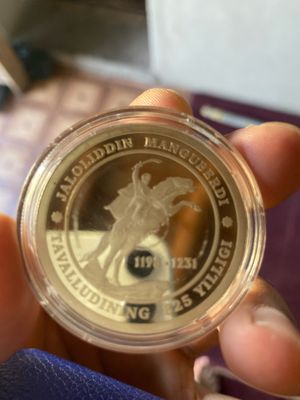 Kolleksion tanga 50.000 so’m 31.1 gr sof kumush