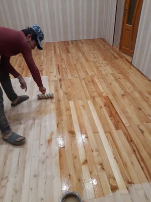 Shilifovka pol parket tarket laminat qilamiz