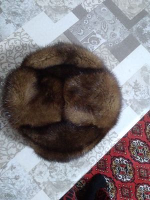 Норковая шапка мужской