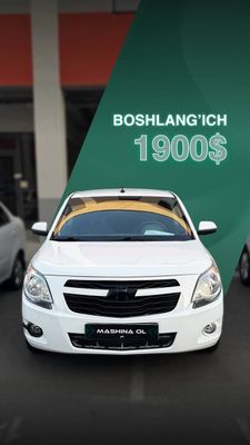 Chevrolet Cobalt Йили: 2022 Позитсия: автомат Пробег: 105 000 км Ранги