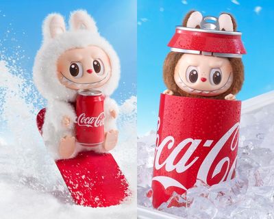 Labubu original Coca cola