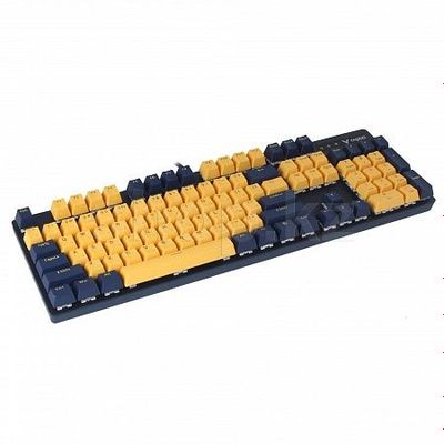 Клавиатура Rapoo V500Pro, Yellow-Blue, USB