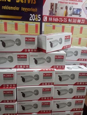 Kuzatuv kameralari oʻrnatish HIKVISION