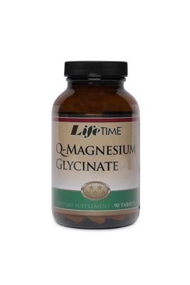 Lige Time Q-Magnesium Glycinate, Магнезиум Глицинат 90 таблеток