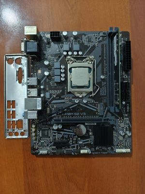 Gigabyte H410+Intel Core i5 10400+TeamGroup Ddr4 8gb 2666 Ideal Komple