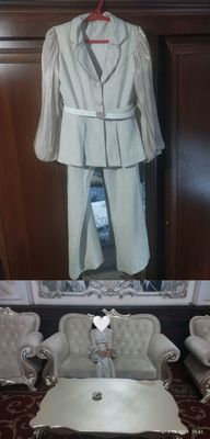двойка костюм с брюкой на 12- 13 лет.Рост 160-165
