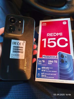 Redmi 15c 8/256GB НОВЫЙ + Досавка