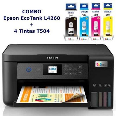 Принтер Epson EcoTank L4260 (МФУ, струйный, А4, Wi-Fi)