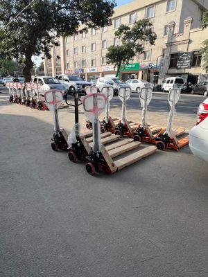 Транспалет рохля гидравлическая тележка