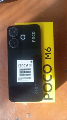 poco m6 holati yangi 8+8×256gb 1.400 ming yaypan