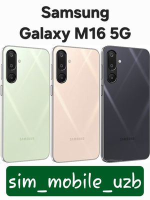 Samsung Galaxy M16 5G 2025 New Super Skidka+Garantiya+Dastavka