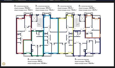 СРОЧНО Продажа коробки с балконом в ЖК «Oq Saroy Residence» 2/6/8