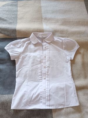 Рубашка M&S белая для девочки 9-10 лет