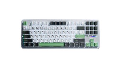 ; Механическая Клавиатура AULA F87 GREEN