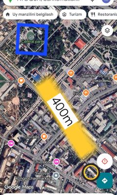 Fargʻona shaxar Festival hududi Park yaqinida 2 xonali uy IJARAGA BER
