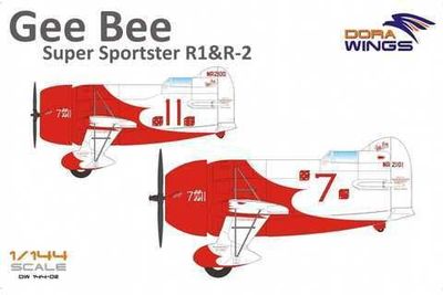 Сборная модель самолета Р-1 «Гигантская пчела» (Dora Wings, 1/144).