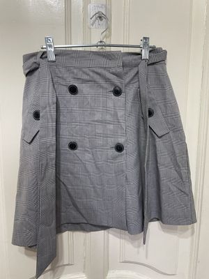 Элегантная серая юбка Zara