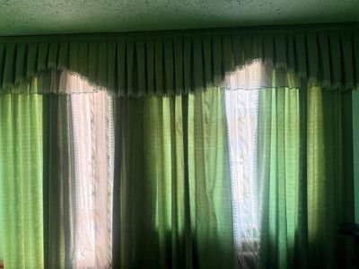 Яхшил рангли парда