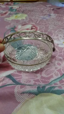 Винтажная вазочка конфетница