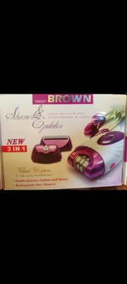 Эпилятор Brown 3 в 1.