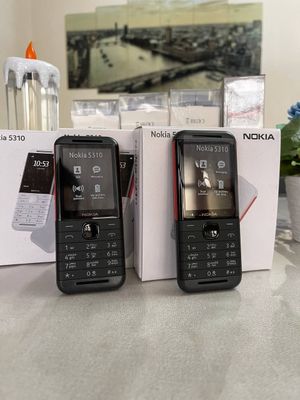Yangi tugmali telefon Nokia 5310 – Musiqa uchun, 2 SIM, internetsiz