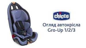 Автокресло Chicco Gro-Up 1/2/3