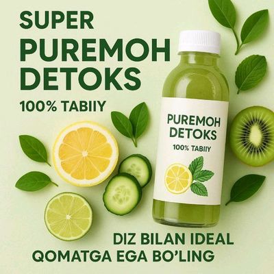 Ozish uchun tabiiy detoks