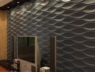 Производство 3D панелей Кабанчик из гипса и бетона. Влагостойкий.