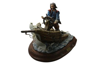 Статуэтка из фарфора Христофор Колумб Capodimonte Италия