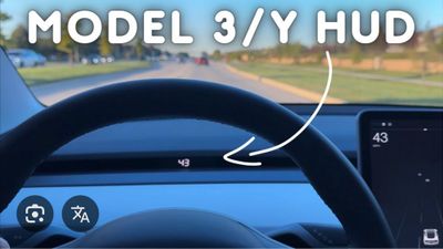 head up display tesla model 3/y