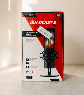HyperX QuadCast S2 RGB Микрофон для стримеров и геймеров