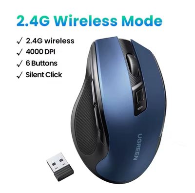 UGREEN Wireless Mouse 4000DPI Беспровадная мышь